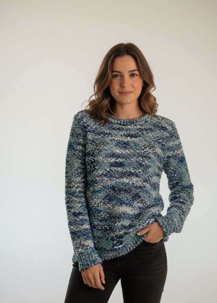🔥THE BLUE MELANGE SWEATER🔥