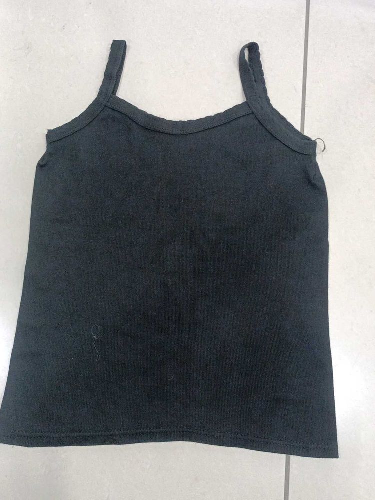 Basic Black Camisole Top