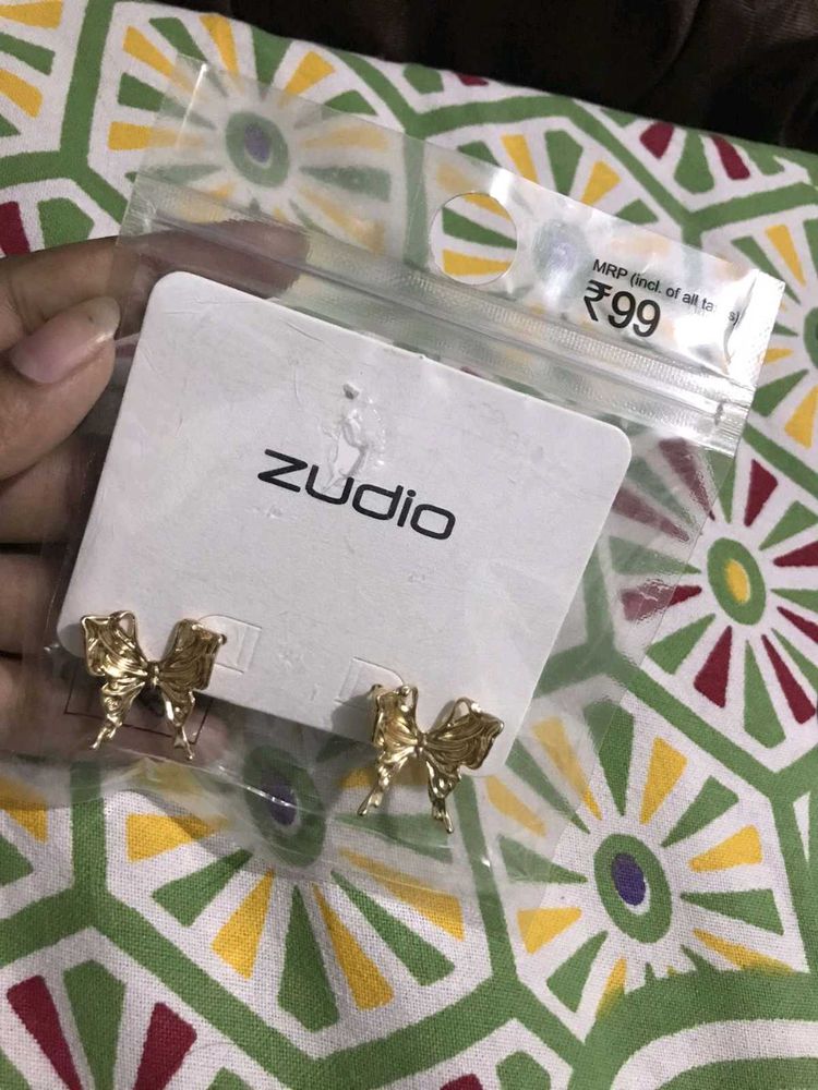Aesthetic Butterfly Earrings ✨🦋