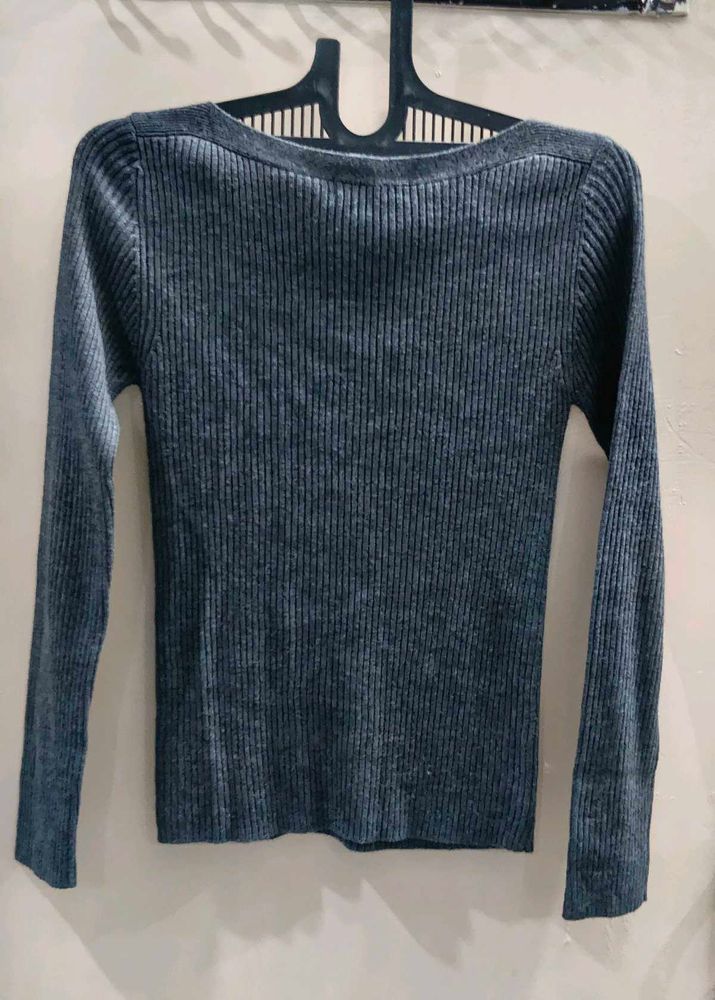 Cozy Ribbed Knit Sweater