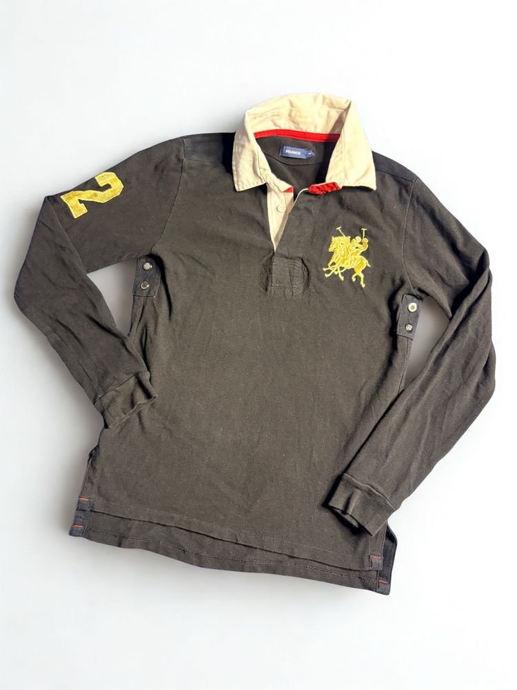 Men's Long Sleeve Polo Shirt