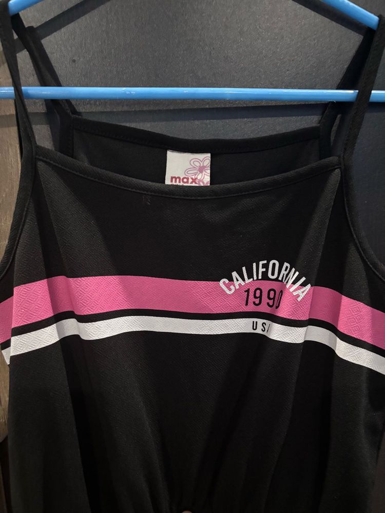 California 1990 Graphic Dress