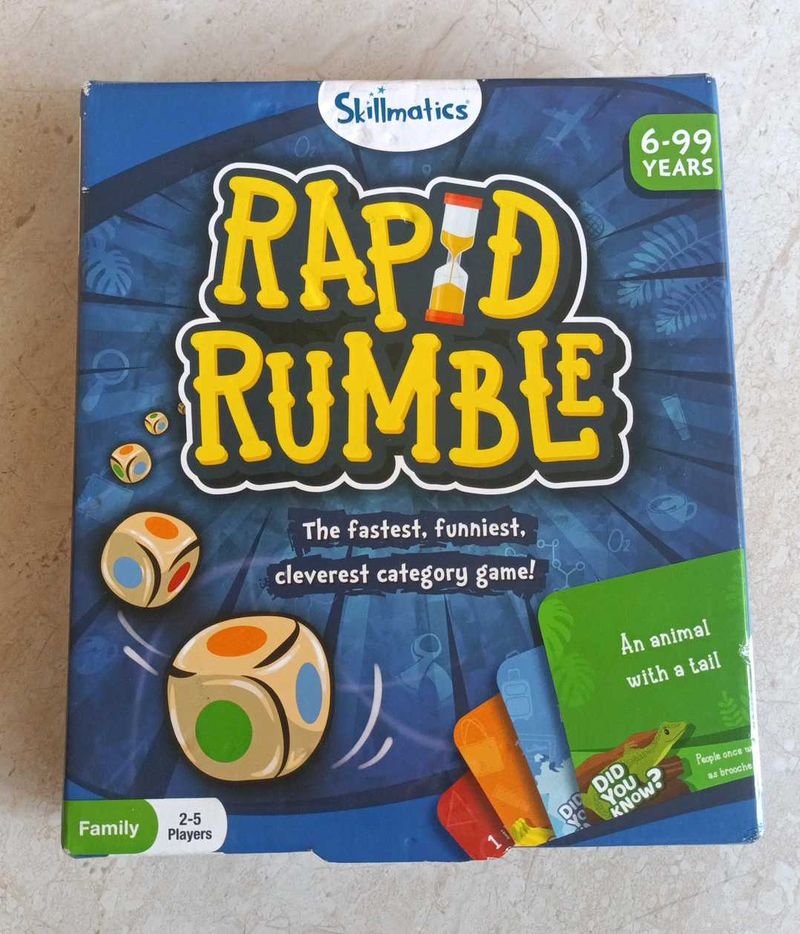 Skillmatics Rapid Rumble Board Game