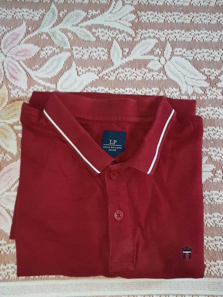 Men's Louis Philippe Jeans Polo T-Shirt