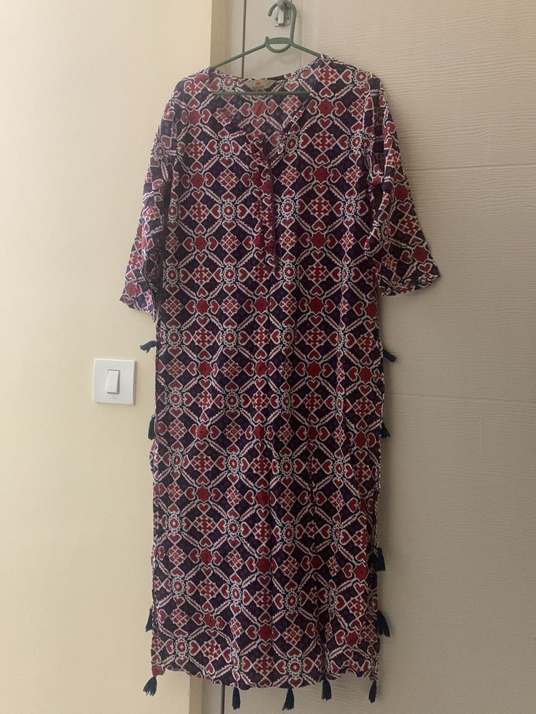 Elegant Printed Kurta