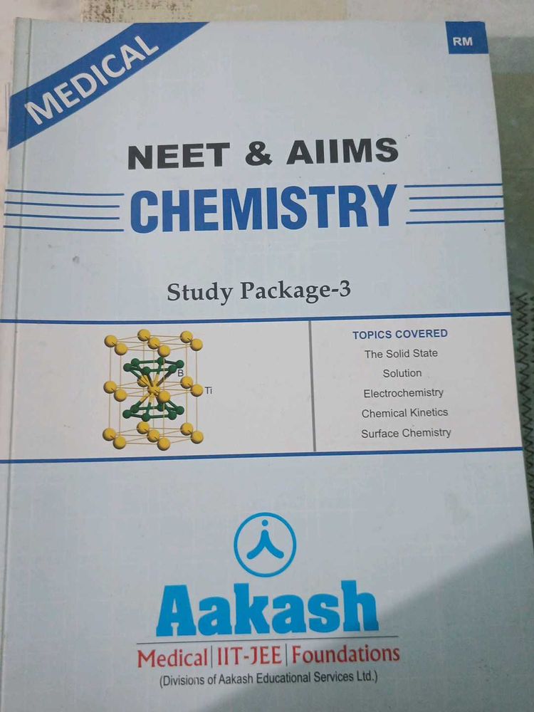 Chemistry Preparation Books For Medical and IIT