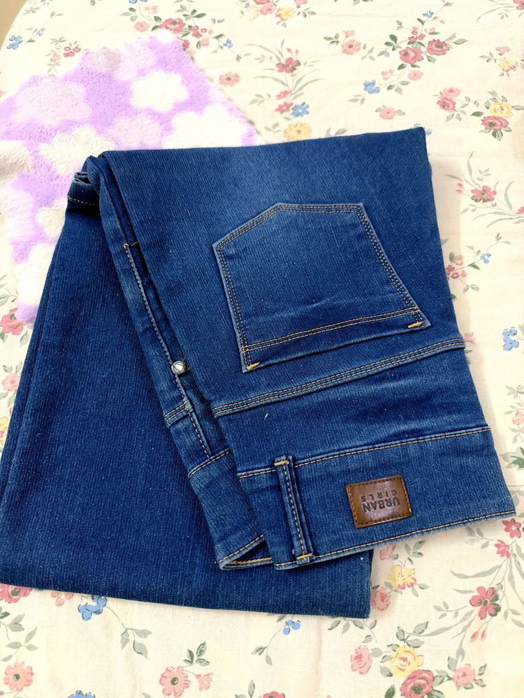 Women's Blue Denim Jeans