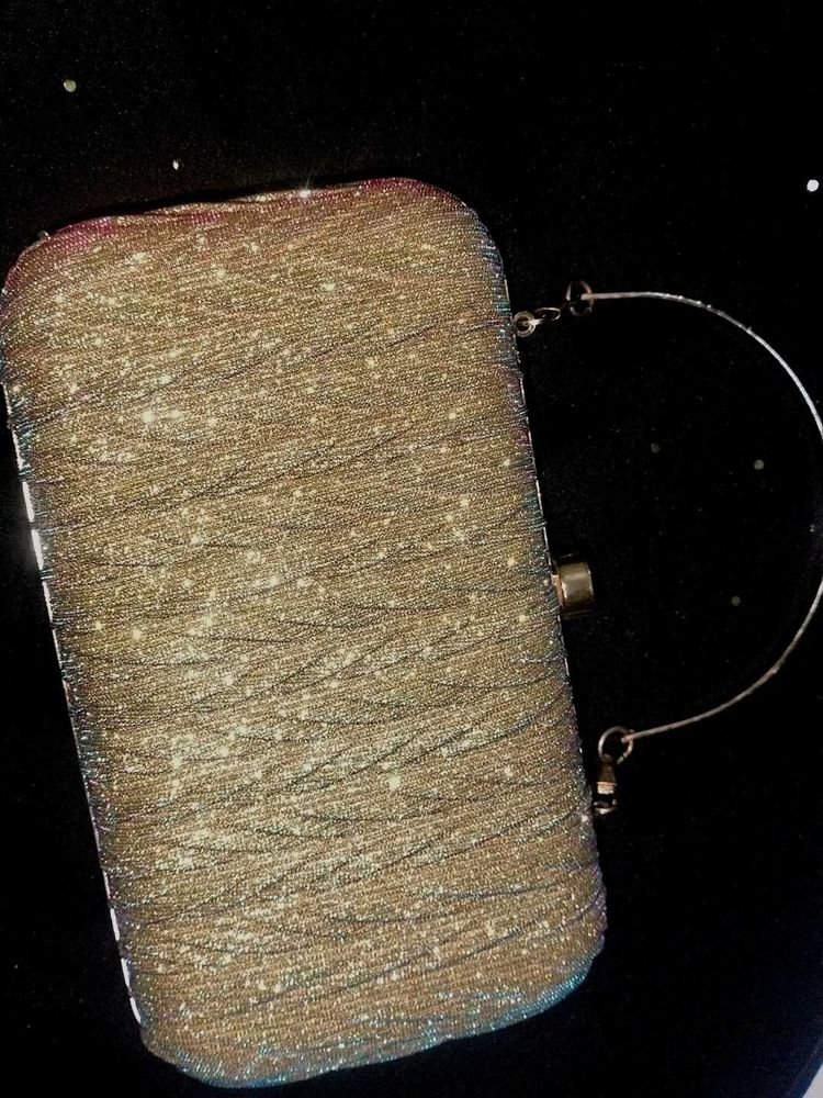 Sparkly Evening Clutch Bag