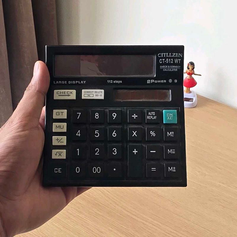 Citizen CT-512 WT Calculator
