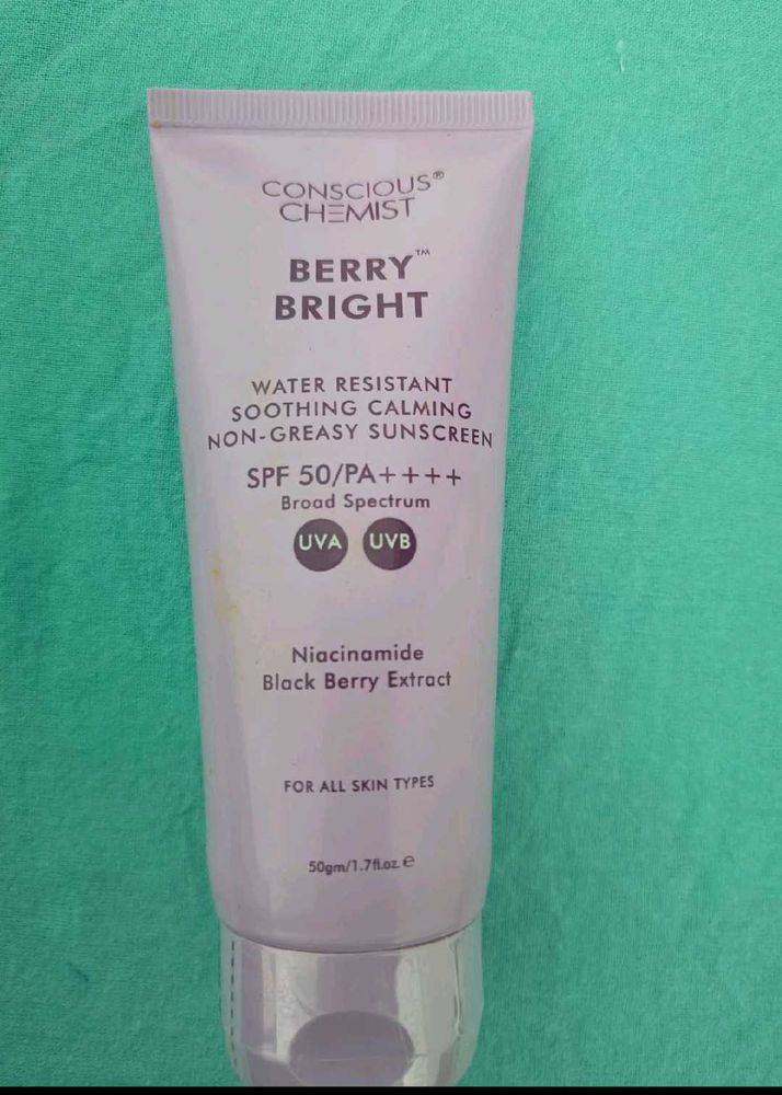 Conscious Chemist Sunscreen