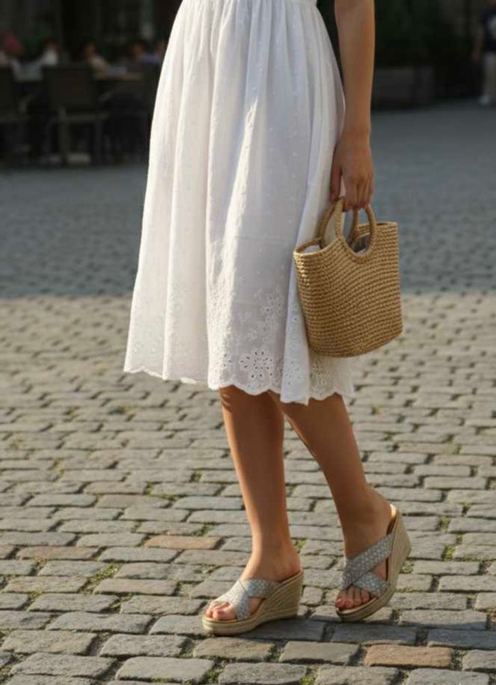 Stylish Woven Strappy Sandals