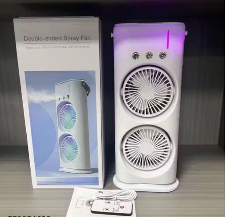 Double-ended Spray Fan with Light