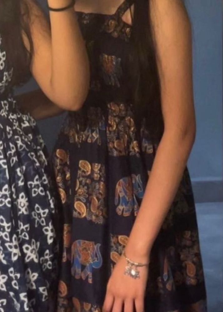 Ethnic Bodycon Flowy Dress