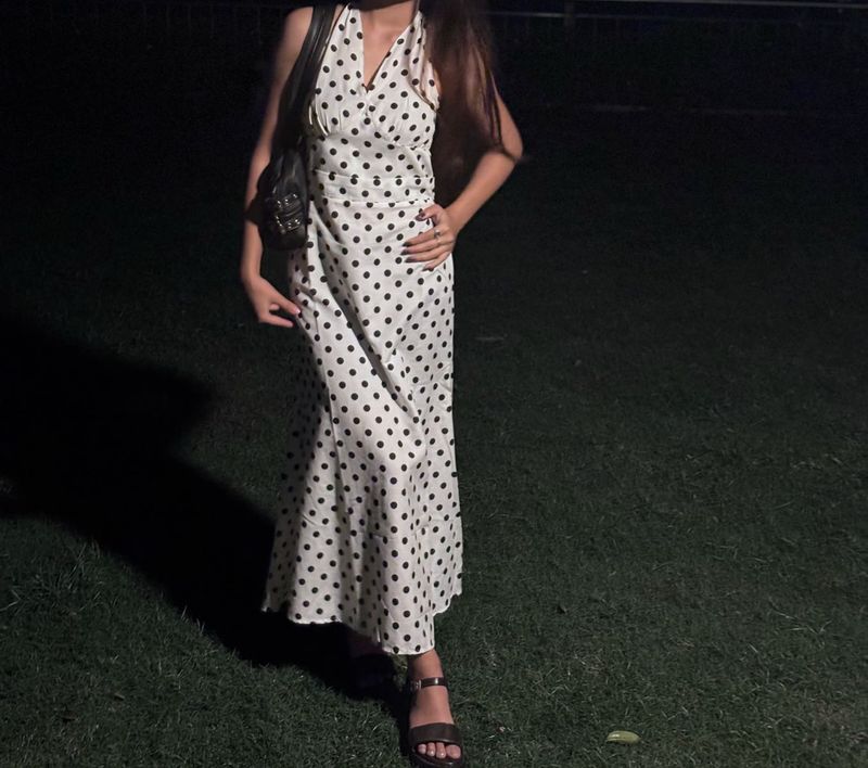 polca dot dress brand New