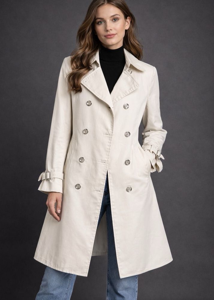 Off-White Unisex Trench Coat