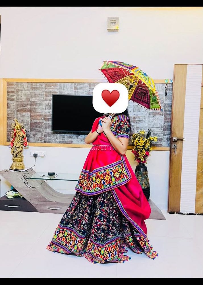 Vibrant Indian Lehenga Choli Set