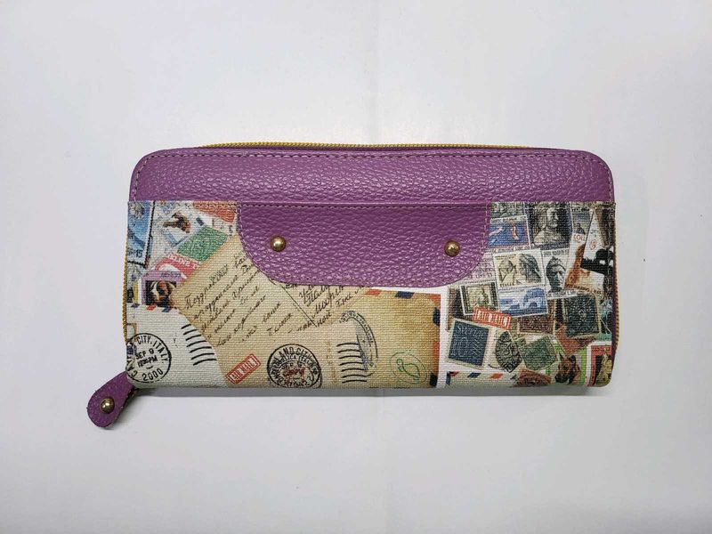 Long Printed Deco Wallet