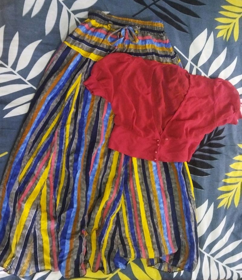 Tank Top And Long Skirt