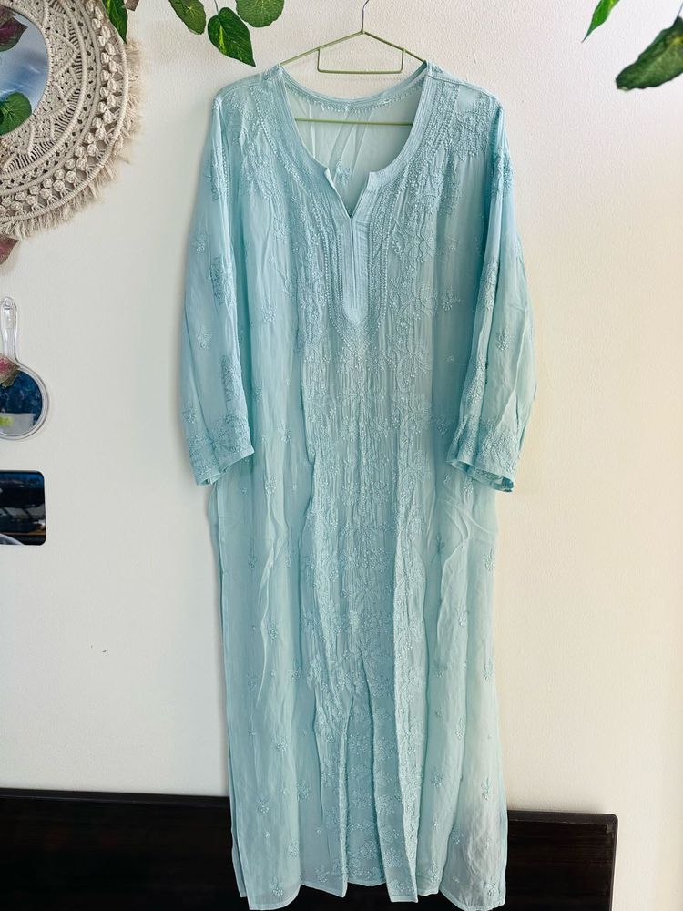 Aasmaani Authentic Lucknowi Chikankari suit
