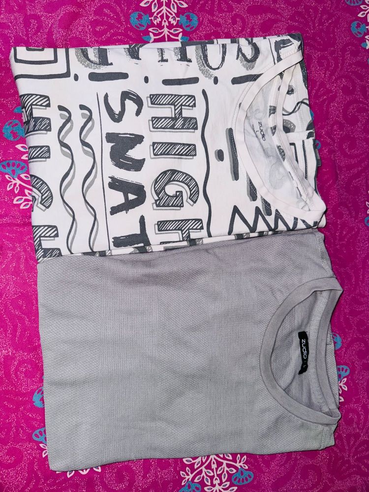 3 Men's Graphic &amp; Plain T-Shirts