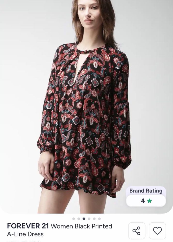 Chic Paisley Print Long Sleeve Top