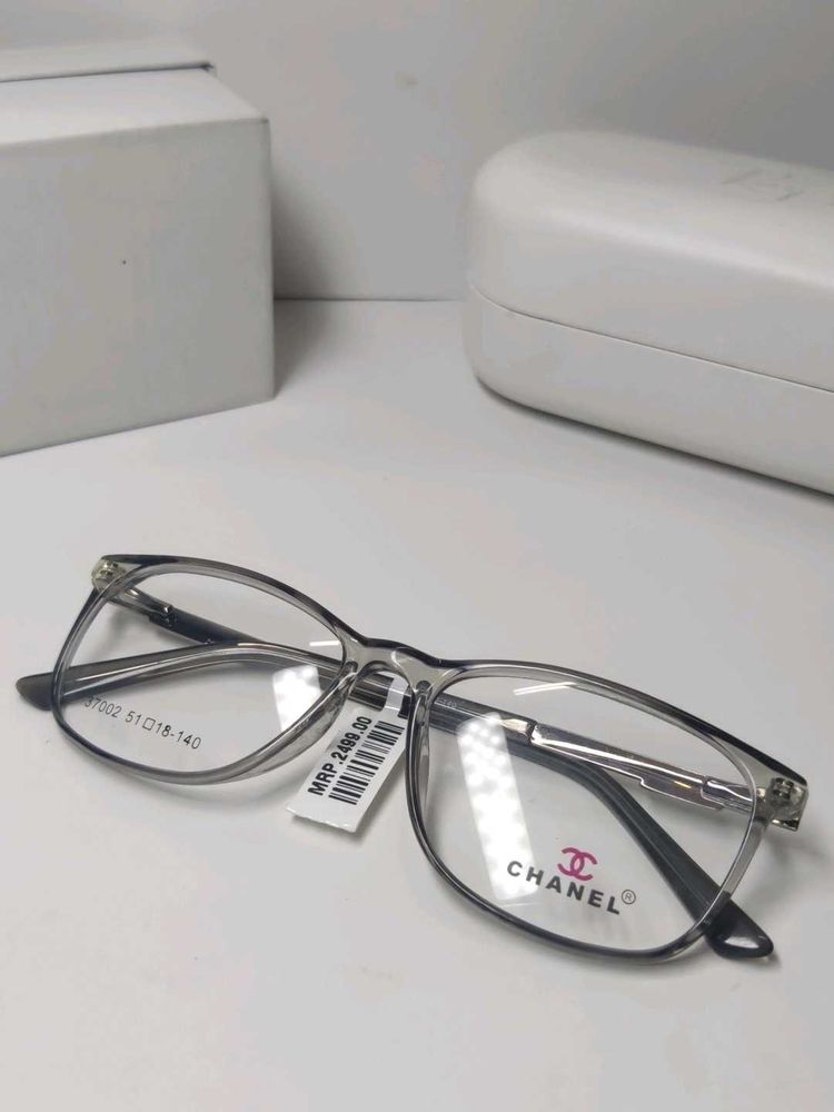 Chanel Stylish Grey Frame Eyeglasses Replica
