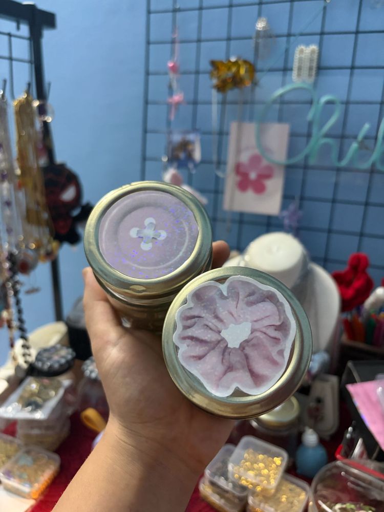 Chic Hoop Jewellery Set of 2 Jars
