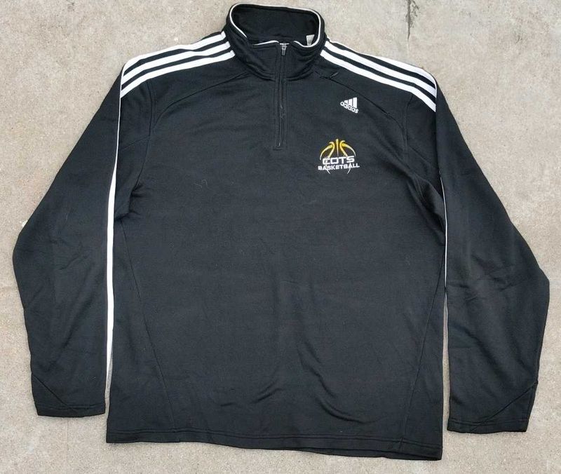 Adidas 1/4 Zip Basketball Sweatshirt