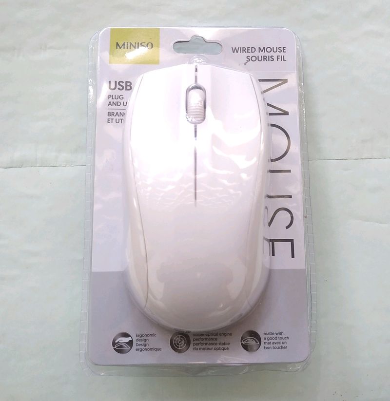 Wired Mouse For Computer