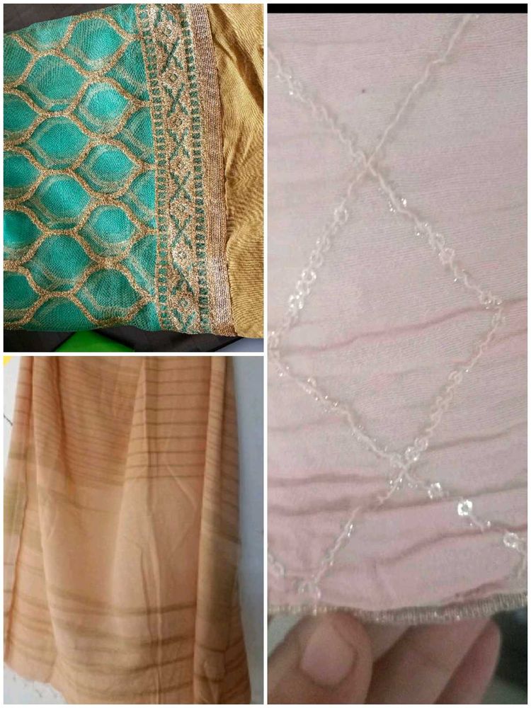 3 duppatta set