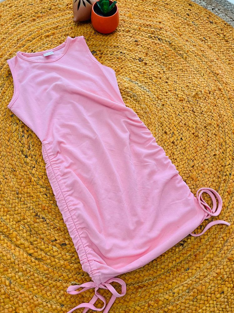 Peach Party Dress