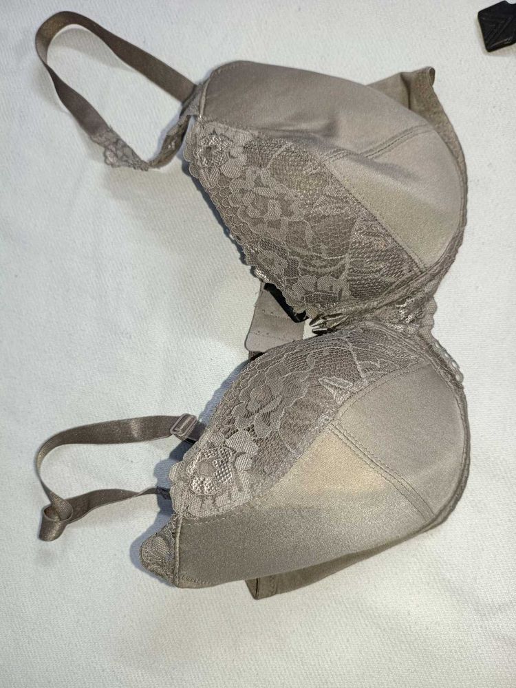 Lace Trim Push-Up Bra