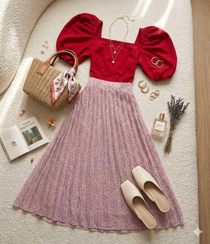 Cute Floral Skirt