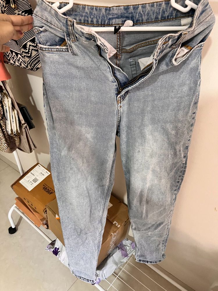Light Wash Denim Jeans