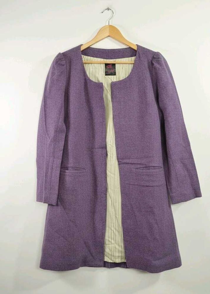 Purple Long Coat 🍇