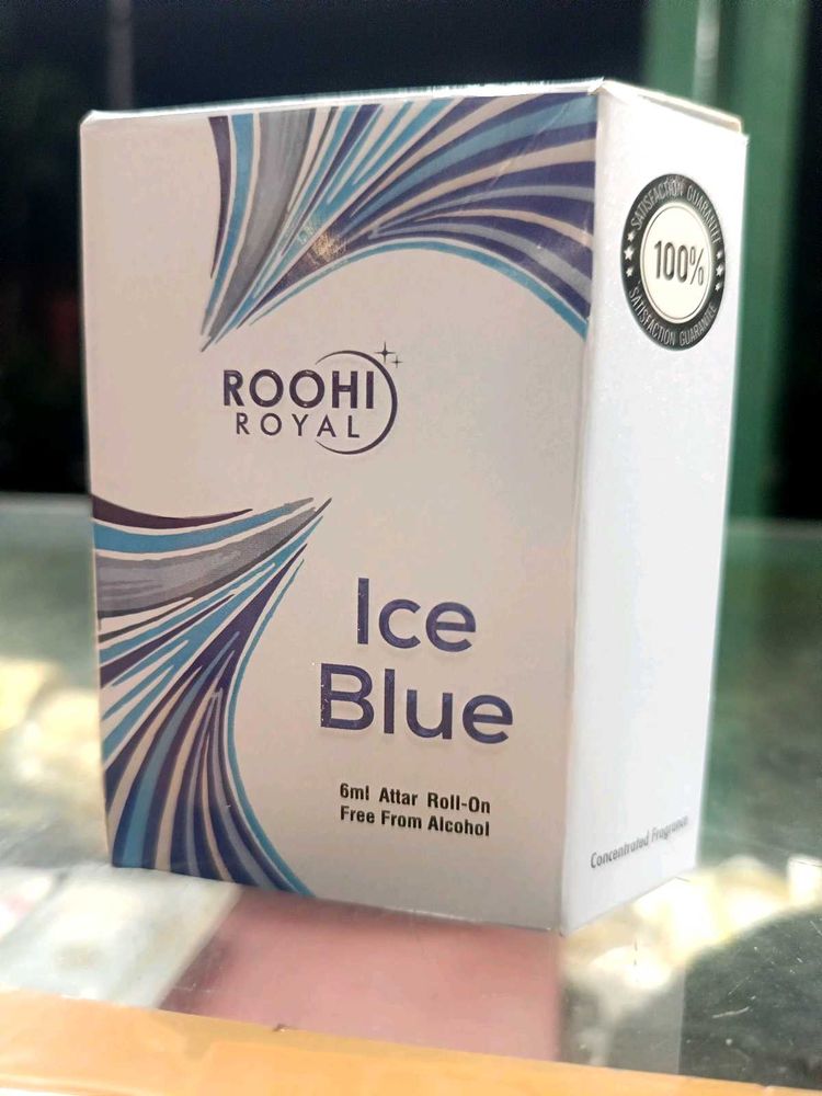 Roohi Royal Ice Blue Attar Roll-On