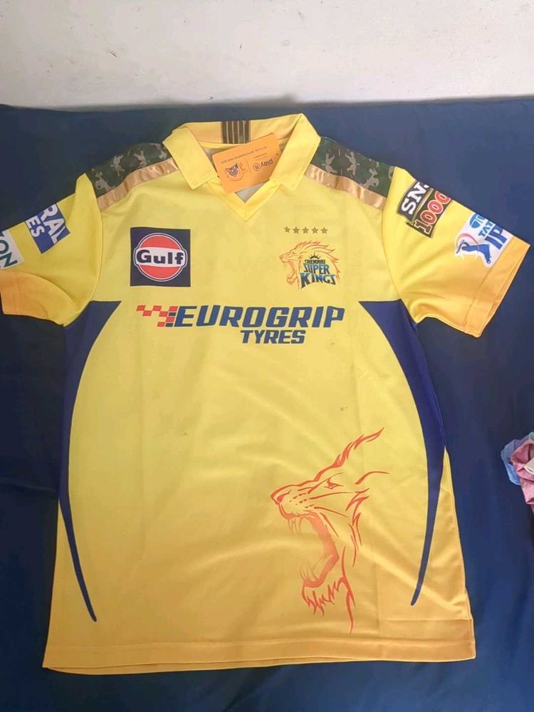 (New with Tag)CSK Official IPL Jersey