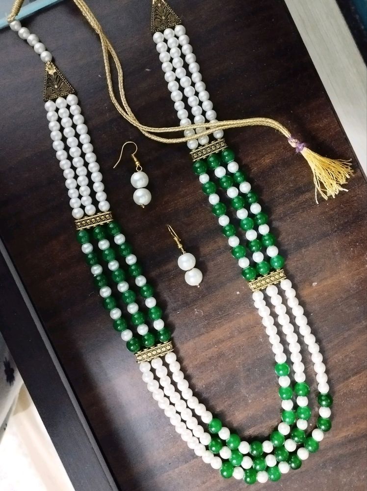 🆕Beautiful handmade beads jewelry.          jewelry,  handmadejewelry,  necklace,  jaipurjewelry ,  jaipurcity, chain, beauty, forever21, women, choker, earrings,