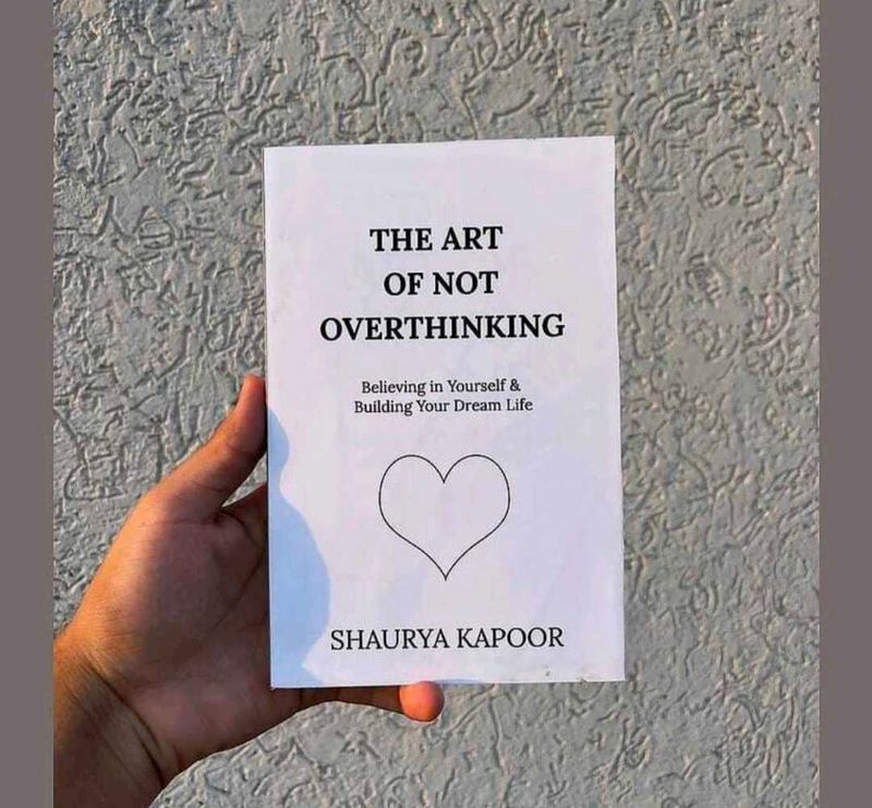 The Art of Not Overthinking Book