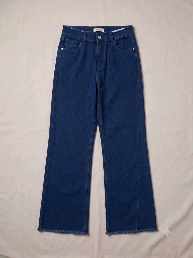 Dark Wash Wide Leg Jeans