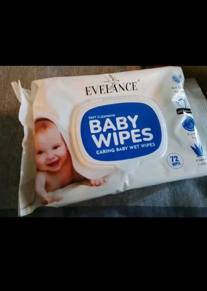 Baby Wipes (72 Sheets)