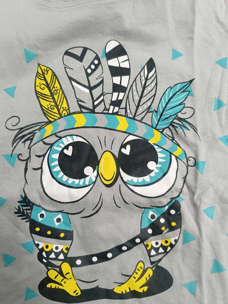 Cute Owl Graphic Kids' T-Shirt