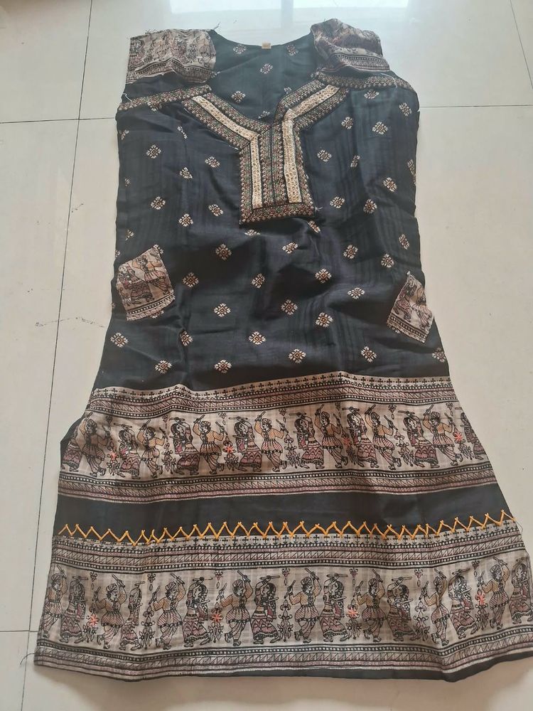Designer Black Ethnic Kurta