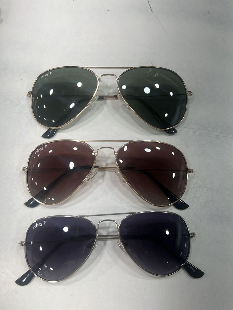 Unisex Aviator Sunglasses 🕶️ In S,M, L Sizes