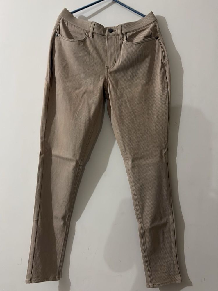 Women's Casual Beige Pants