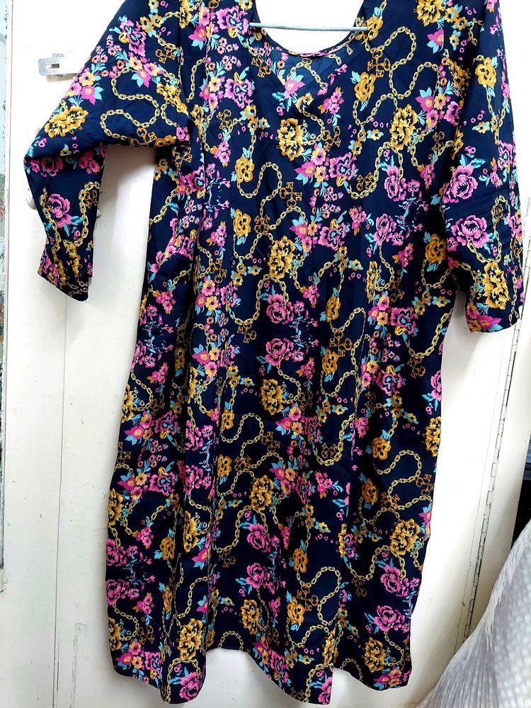 Dark Blue Kurta Size 44