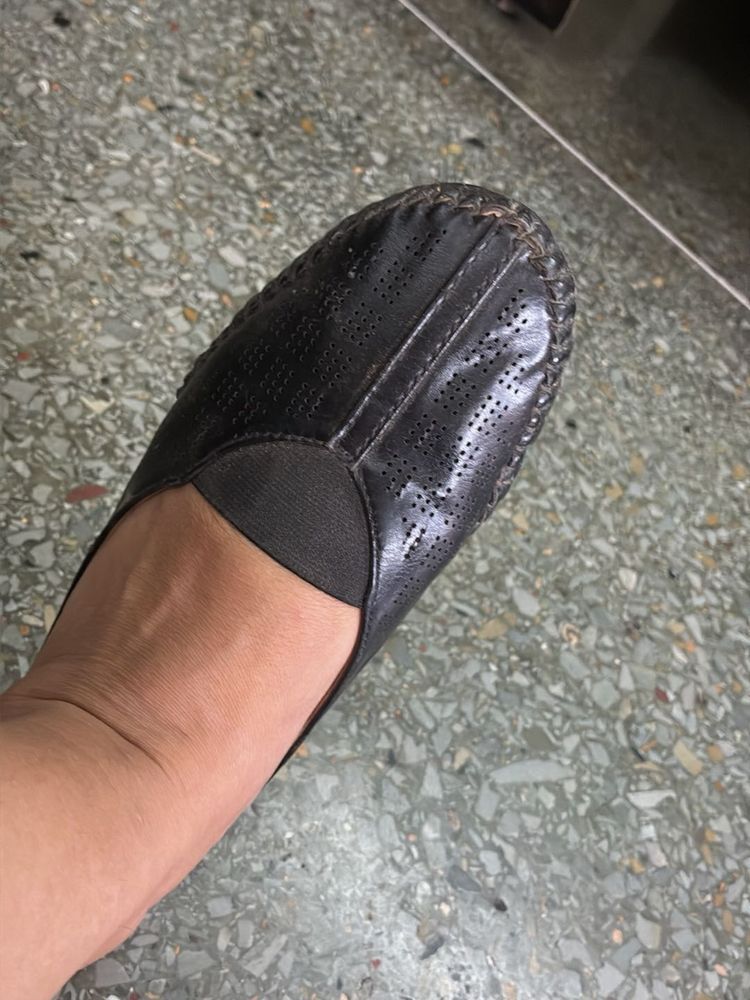 Stylish Perforated Loafer Shoes