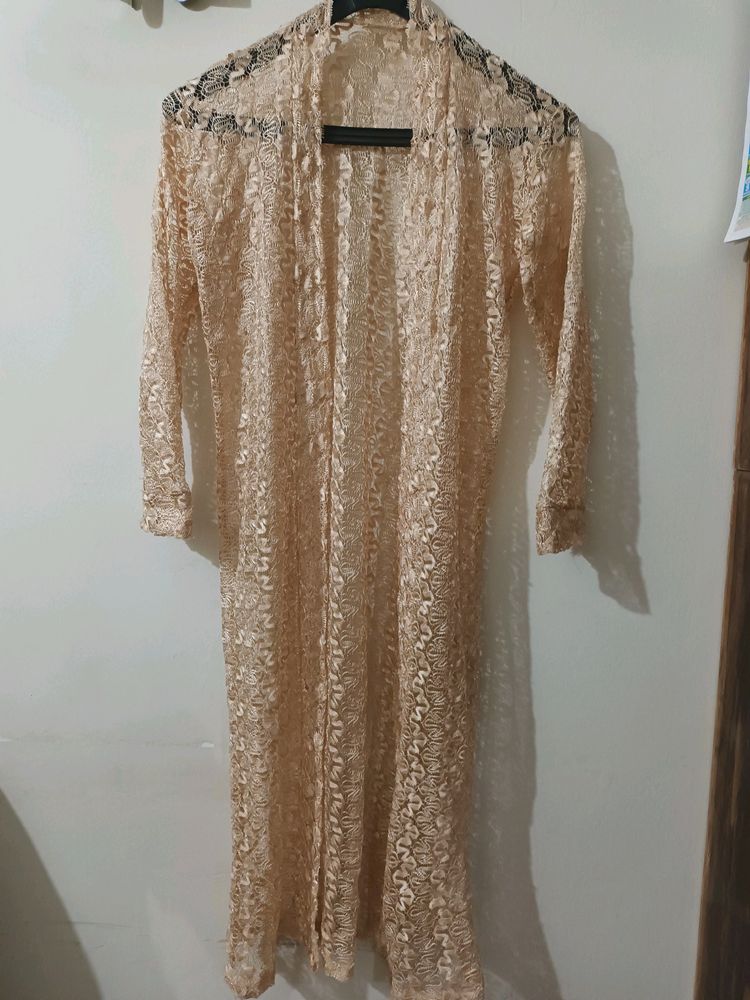 Golden Net Shrug