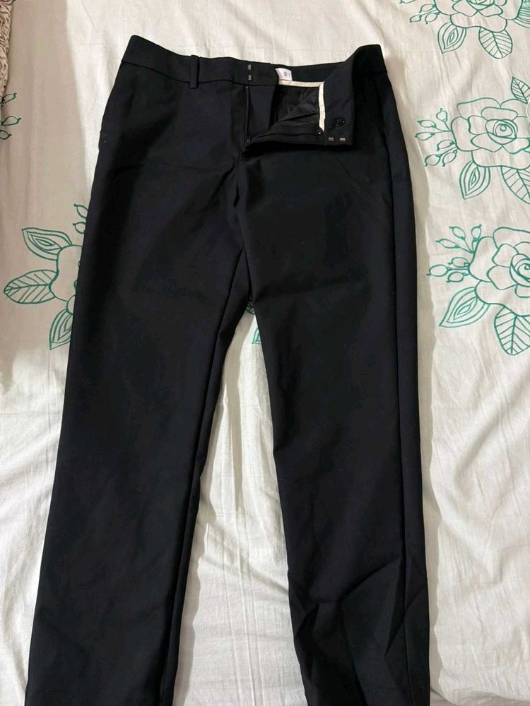 Mango Black Dress Pants - Career Essential