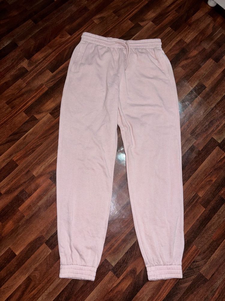 H&amp;M Soft Pink Joggers
